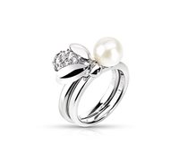 Anneau Morellato Femme Maia in Acier Perla SKQ08-12 - SKQ08-16
